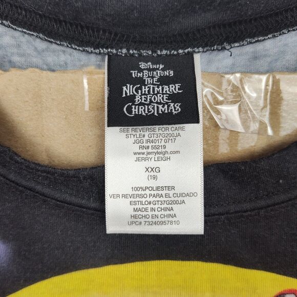 Disney The Nightmare Before Christmas women's t-shirt, XXL, graphic prints - Picture 6 of 10